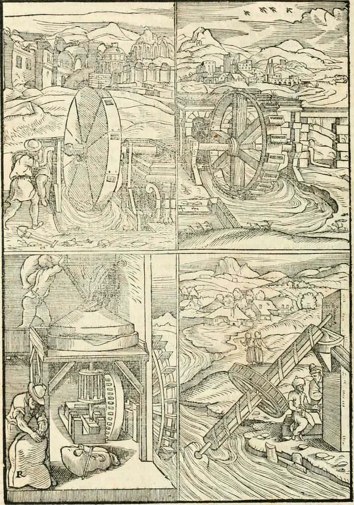 An illustration from M. Vitrvvii Pollionis De architectura libri decem, 1567, leaf 371