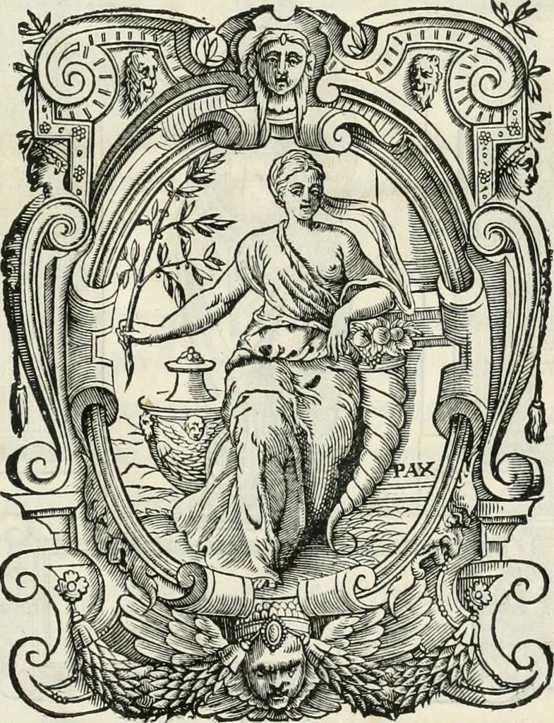 An illustration from M. Vitrvvii Pollionis De architectura libri decem, 1567, leaf 4