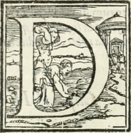 An illustration from M. Vitrvvii Pollionis De architectura libri decem, 1567, leaf 69
