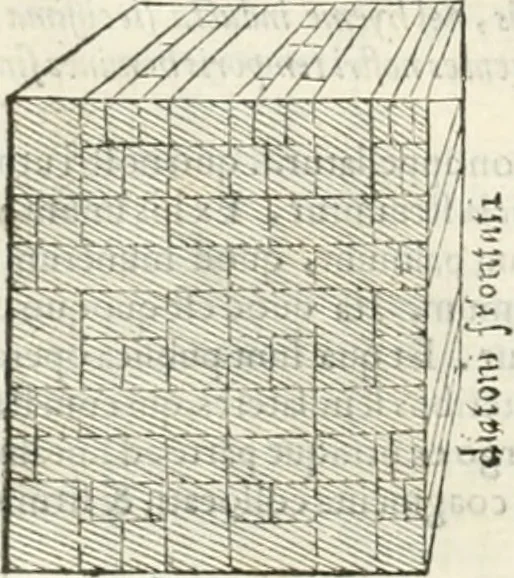 An illustration from M. Vitrvvii Pollionis De architectura libri decem, 1567, leaf 77