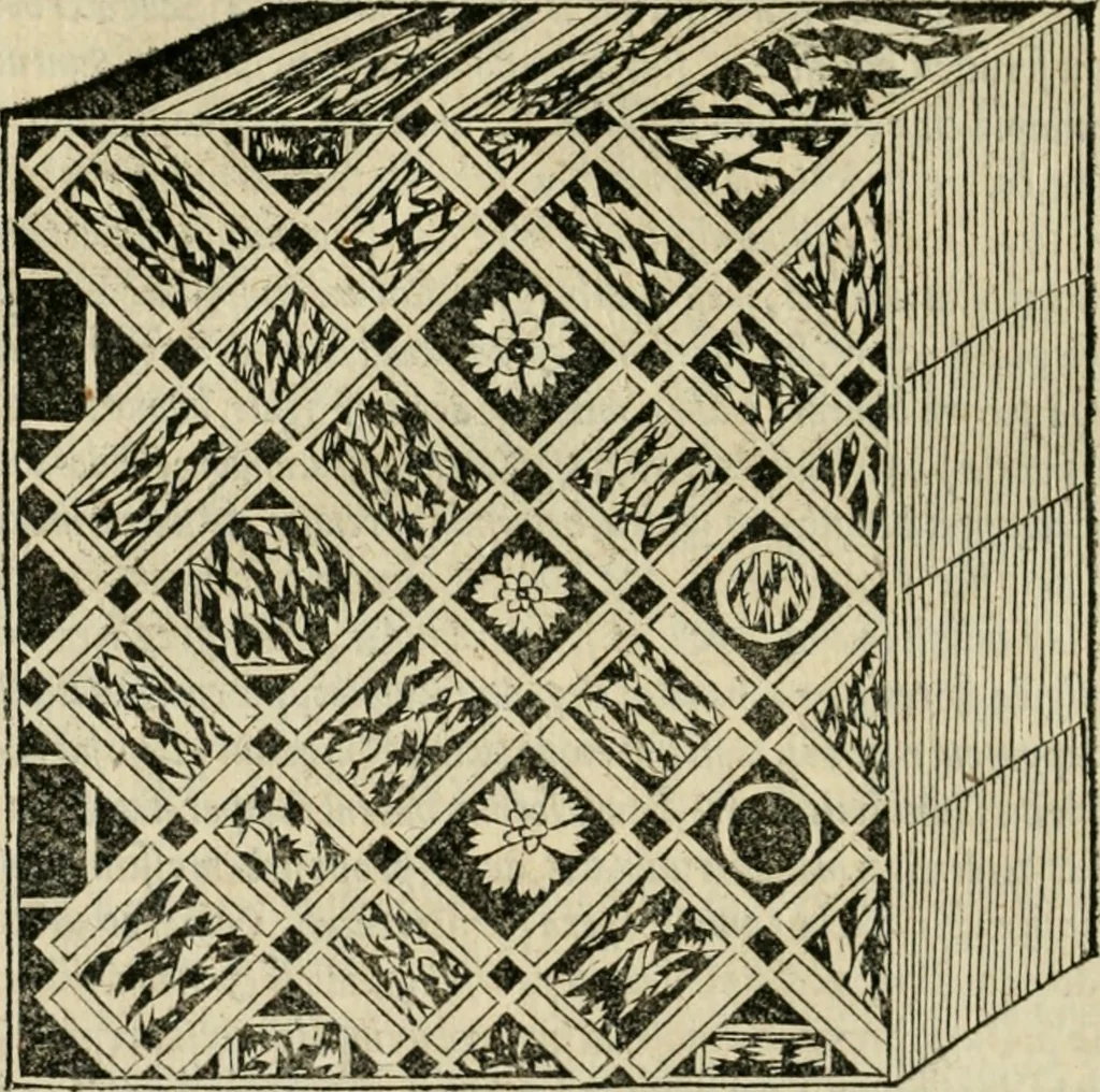 An illustration from M. Vitrvvii viri svae professionis pertissimi De architectvra libri decem, ad Avgvstum Cæsarem accuratiss. conscripsit & nvnc primvm in Germania qva potuit diligentia excusi, atq[ue] hinc inde schematibus non iniucundis exornati, 1543, leaf 103