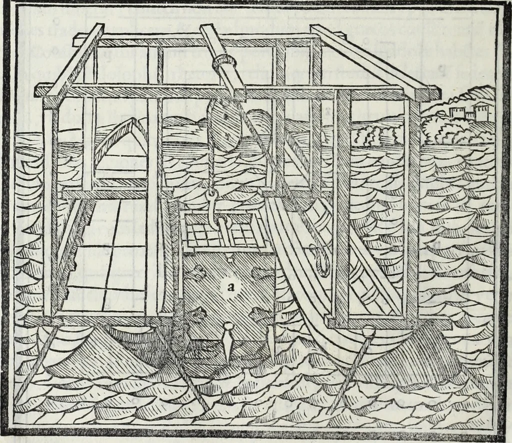 An illustration from M. Vitrvvivs per Iocvndvm solito castigatior factvs cvm figvris et tabvla vt iam legi et intelligi possit, 1511, leaf 121