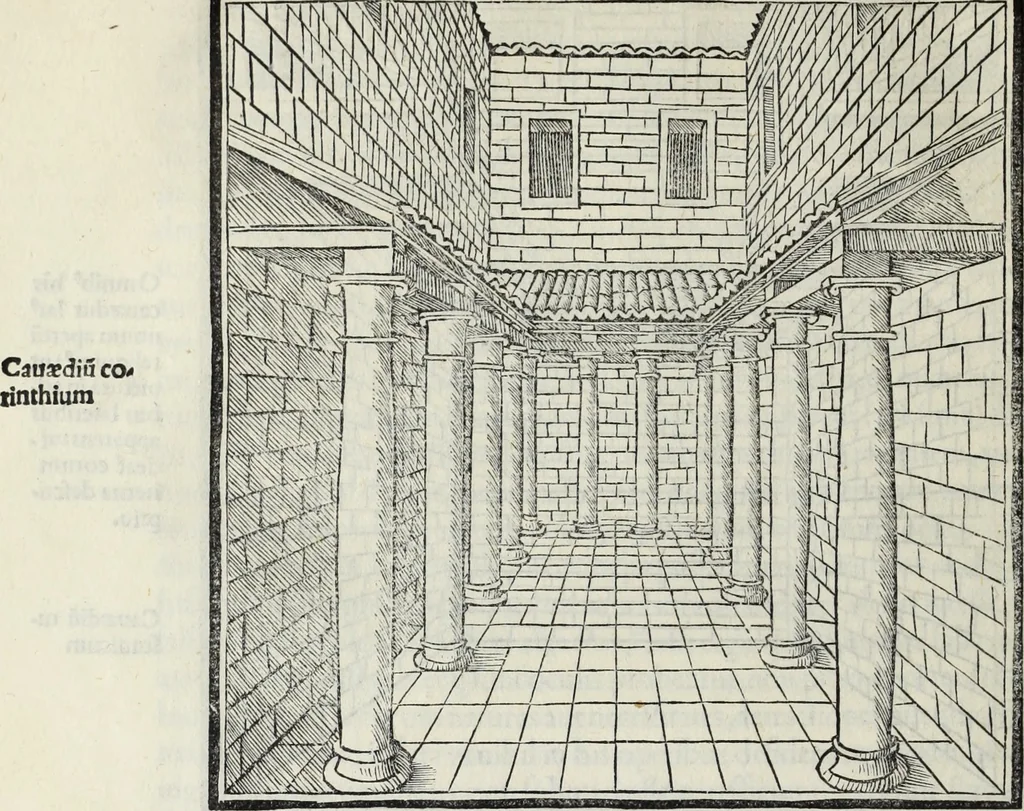 An illustration from M. Vitrvvivs per Iocvndvm solito castigatior factvs cvm figvris et tabvla vt iam legi et intelligi possit, 1511, leaf 131