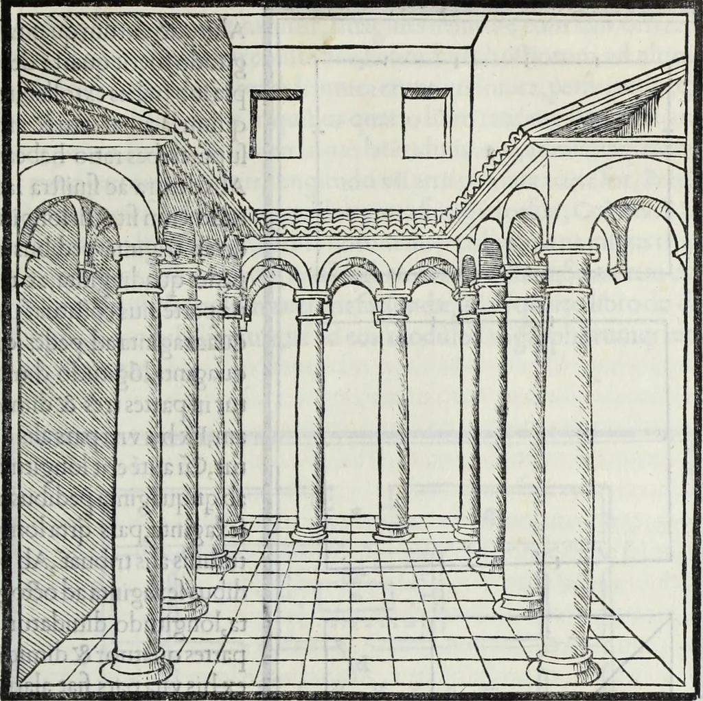 An illustration from M. Vitrvvivs per Iocvndvm solito castigatior factvs cvm figvris et tabvla vt iam legi et intelligi possit, 1511, leaf 134