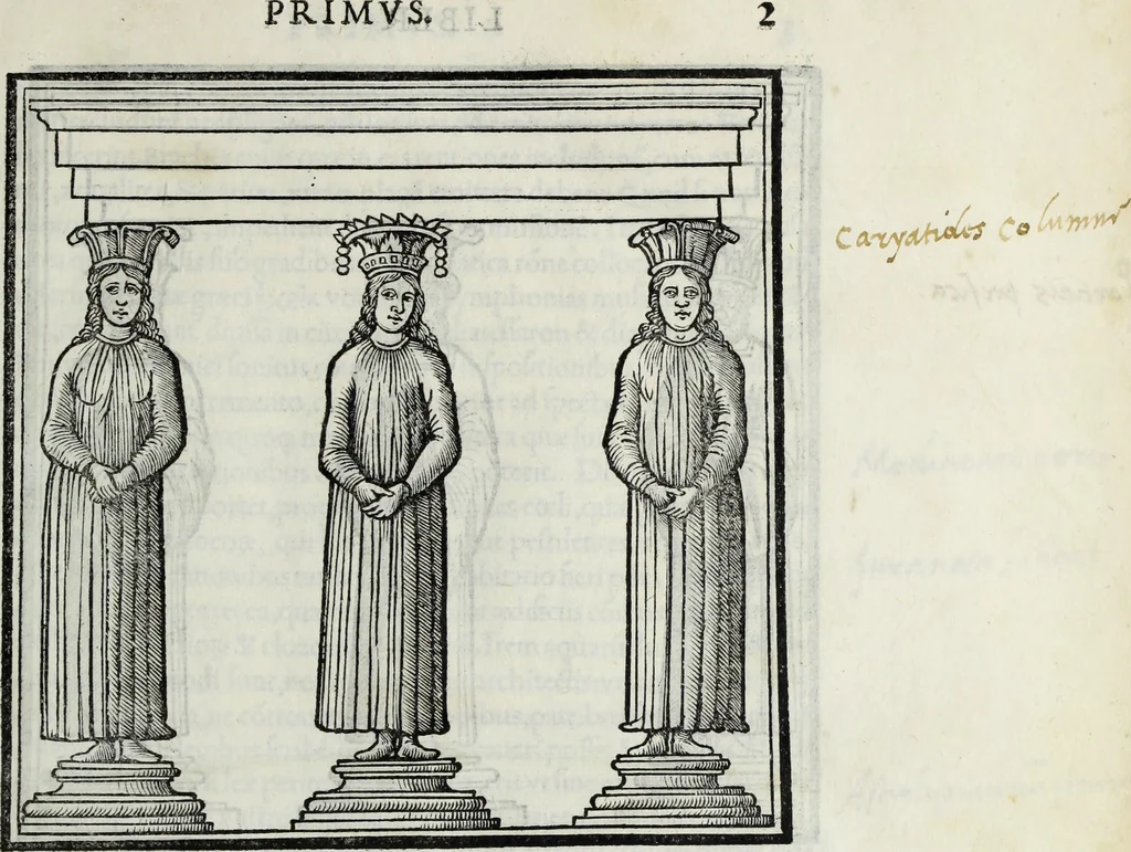 An illustration from M. Vitrvvivs per Iocvndvm solito castigatior factvs cvm figvris et tabvla vt iam legi et intelligi possit, 1511, leaf 14