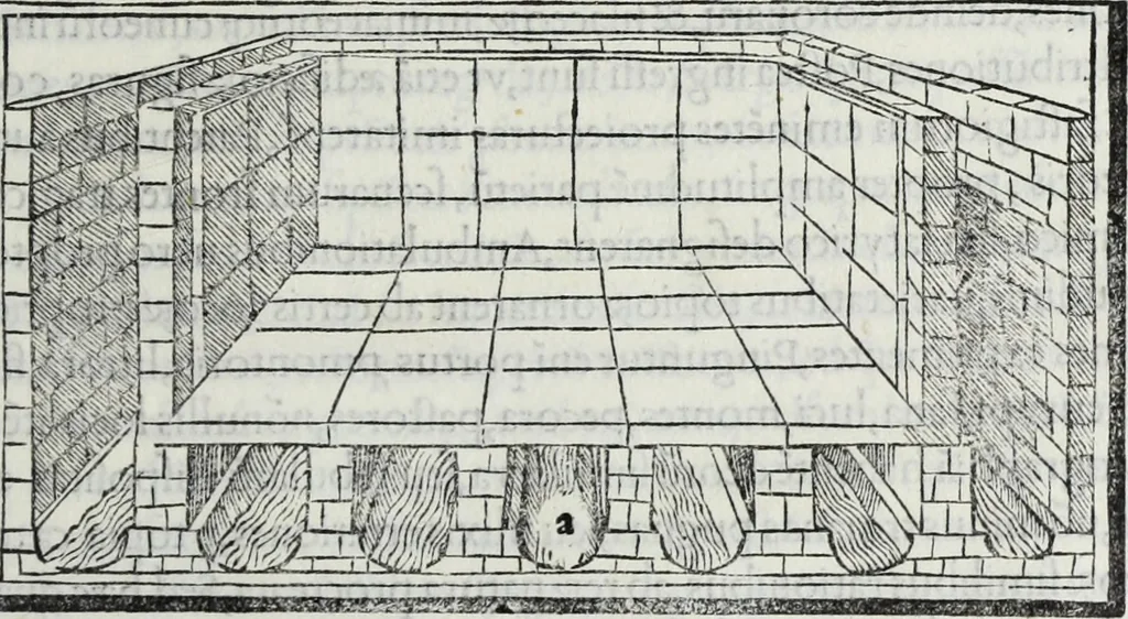 An illustration from M. Vitrvvivs per Iocvndvm solito castigatior factvs cvm figvris et tabvla vt iam legi et intelligi possit, 1511, leaf 154