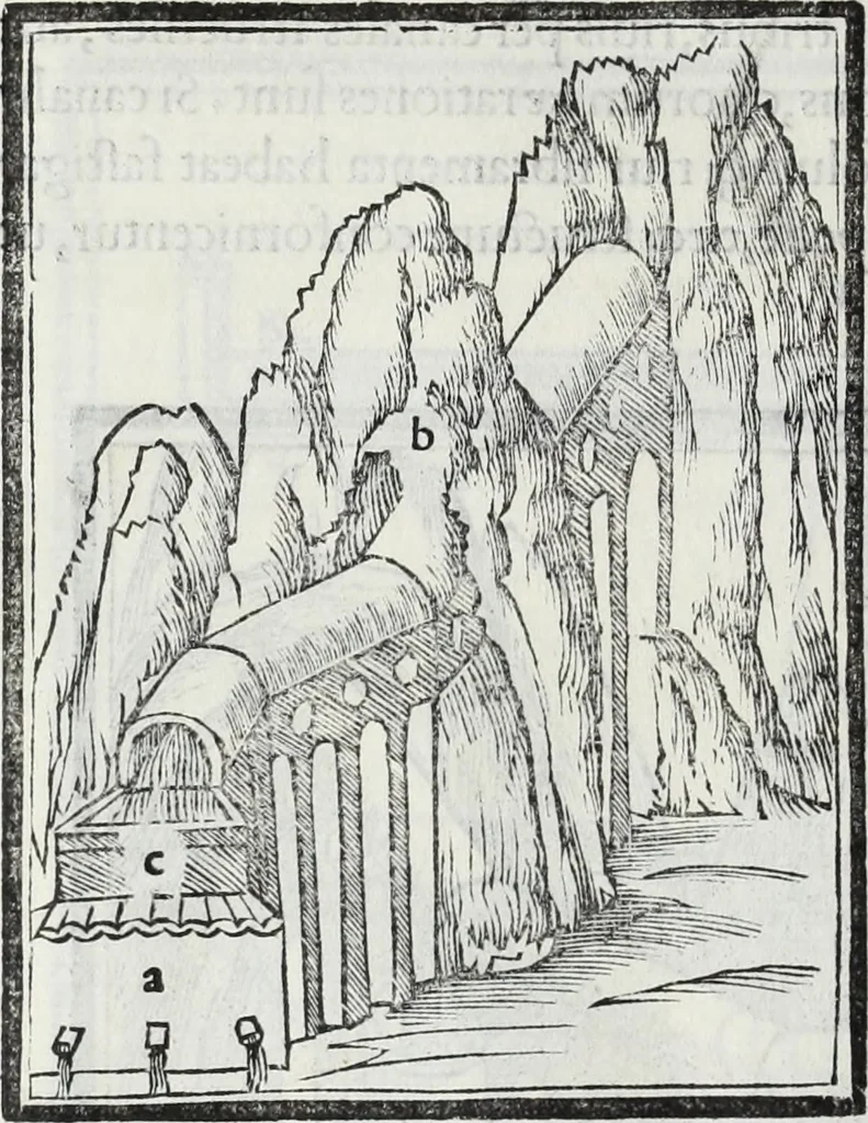 An illustration from M. Vitrvvivs per Iocvndvm solito castigatior factvs cvm figvris et tabvla vt iam legi et intelligi possit, 1511, leaf 173