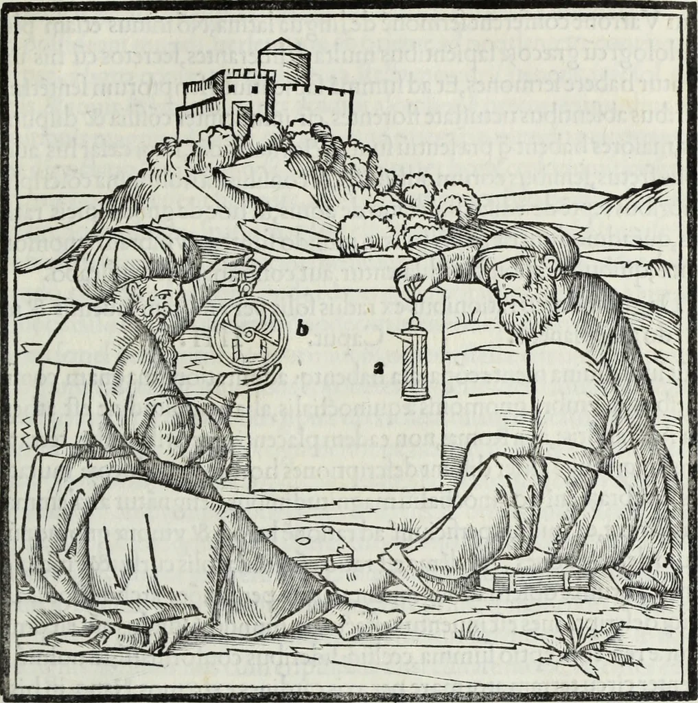 An illustration from M. Vitrvvivs per Iocvndvm solito castigatior factvs cvm figvris et tabvla vt iam legi et intelligi possit, 1511, leaf 182