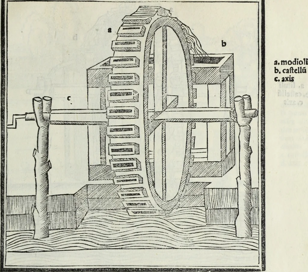 An illustration from M. Vitrvvivs per Iocvndvm solito castigatior factvs cvm figvris et tabvla vt iam legi et intelligi possit, 1511, leaf 210