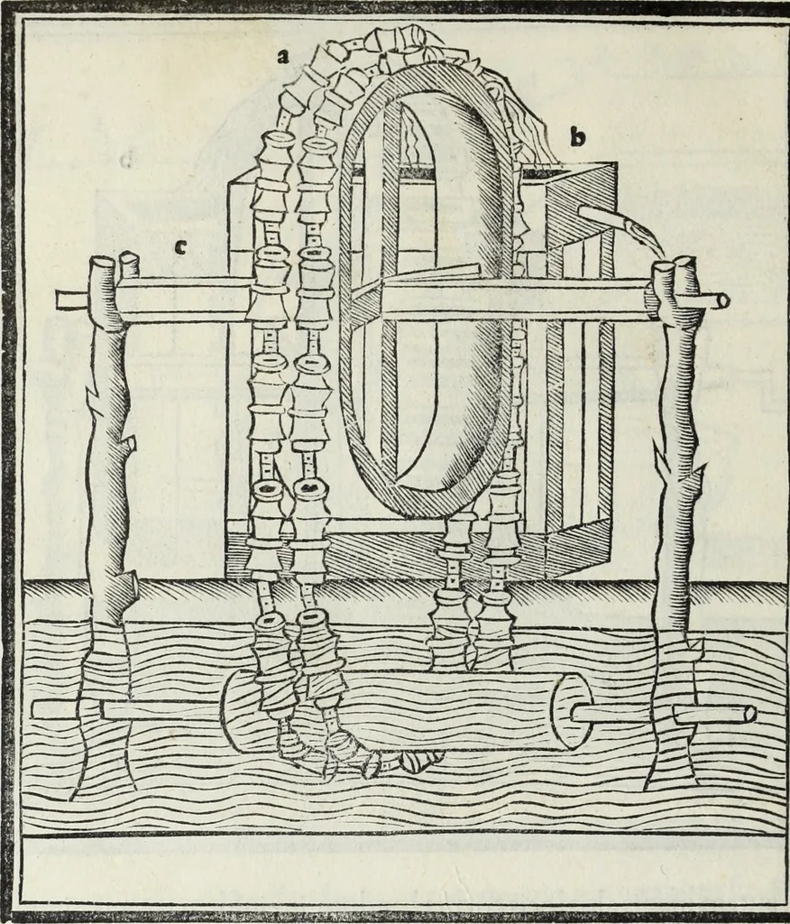 An illustration from M. Vitrvvivs per Iocvndvm solito castigatior factvs cvm figvris et tabvla vt iam legi et intelligi possit, 1511, leaf 211