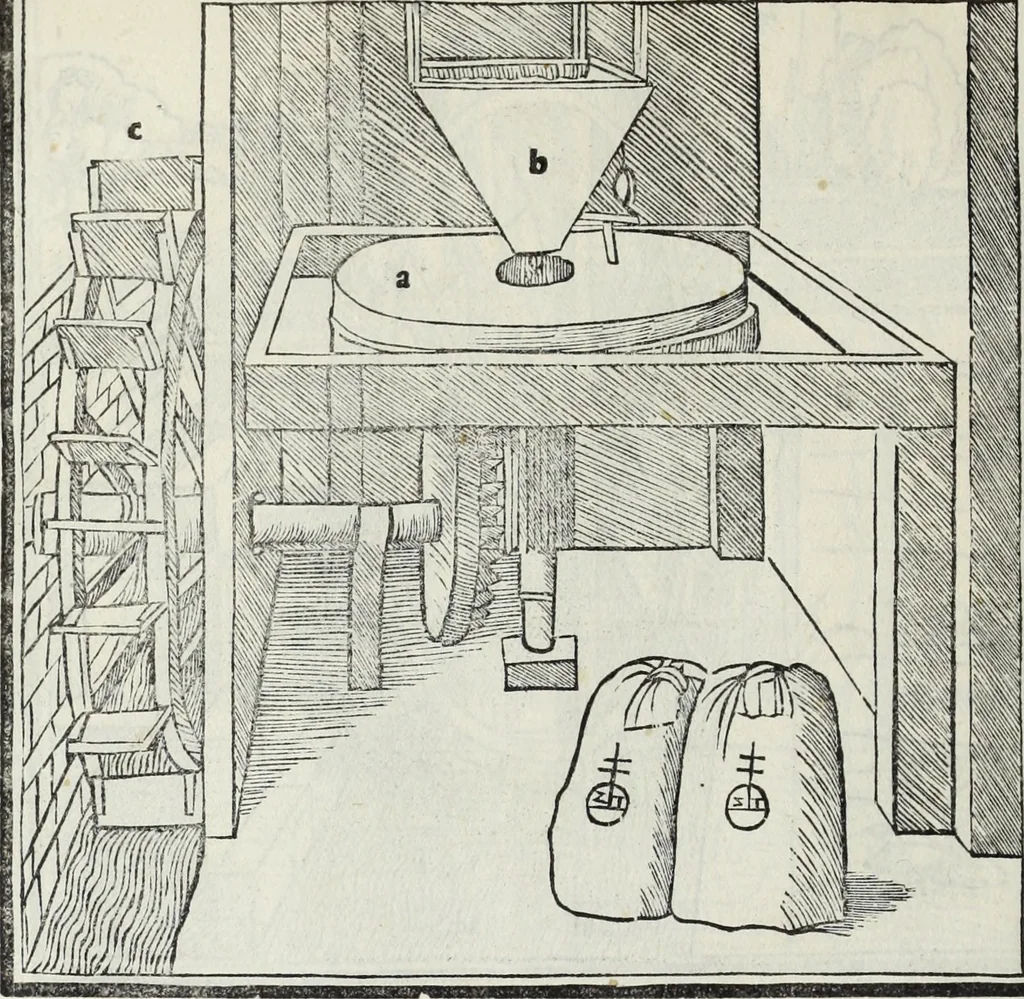 An illustration from M. Vitrvvivs per Iocvndvm solito castigatior factvs cvm figvris et tabvla vt iam legi et intelligi possit, 1511, leaf 213