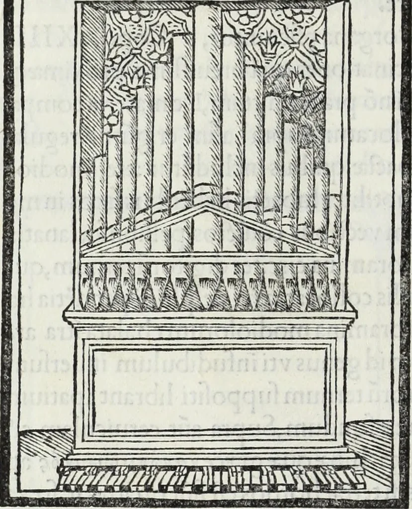 An illustration from M. Vitrvvivs per Iocvndvm solito castigatior factvs cvm figvris et tabvla vt iam legi et intelligi possit, 1511, leaf 217