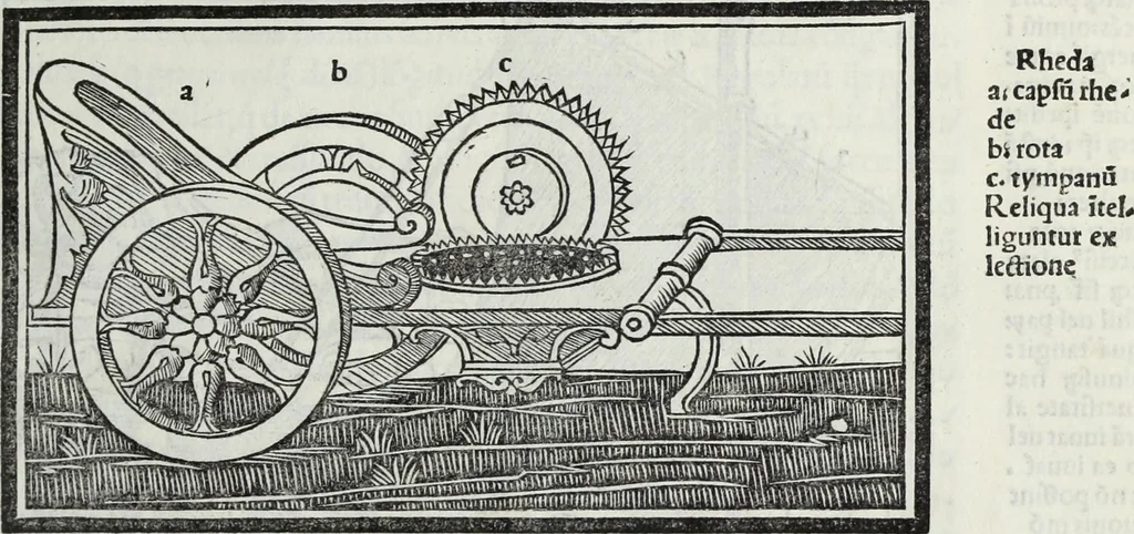 An illustration from M. Vitrvvivs per Iocvndvm solito castigatior factvs cvm figvris et tabvla vt iam legi et intelligi possit, 1511, leaf 218