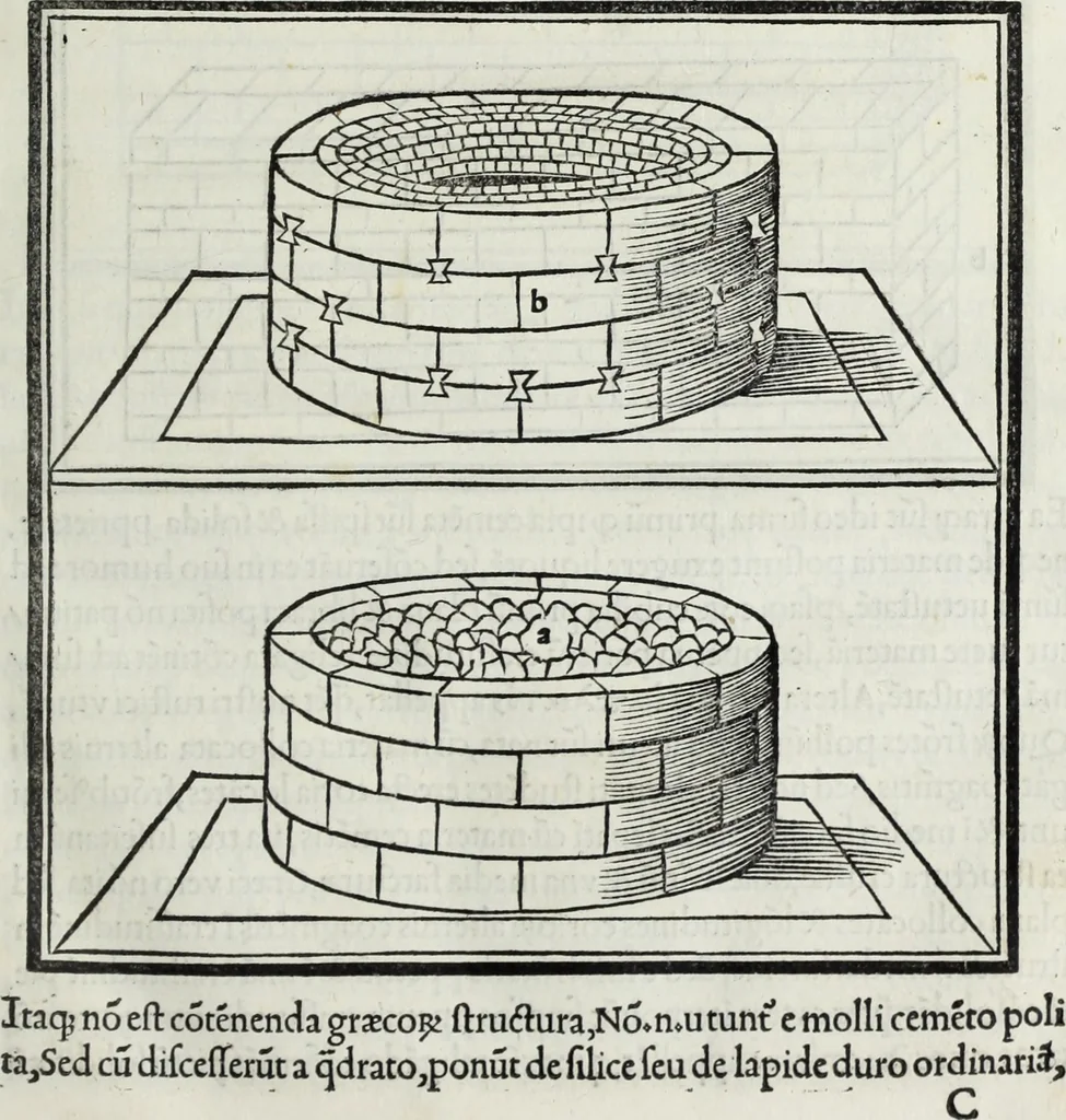 An illustration from M. Vitrvvivs per Iocvndvm solito castigatior factvs cvm figvris et tabvla vt iam legi et intelligi possit, 1511, leaf 44