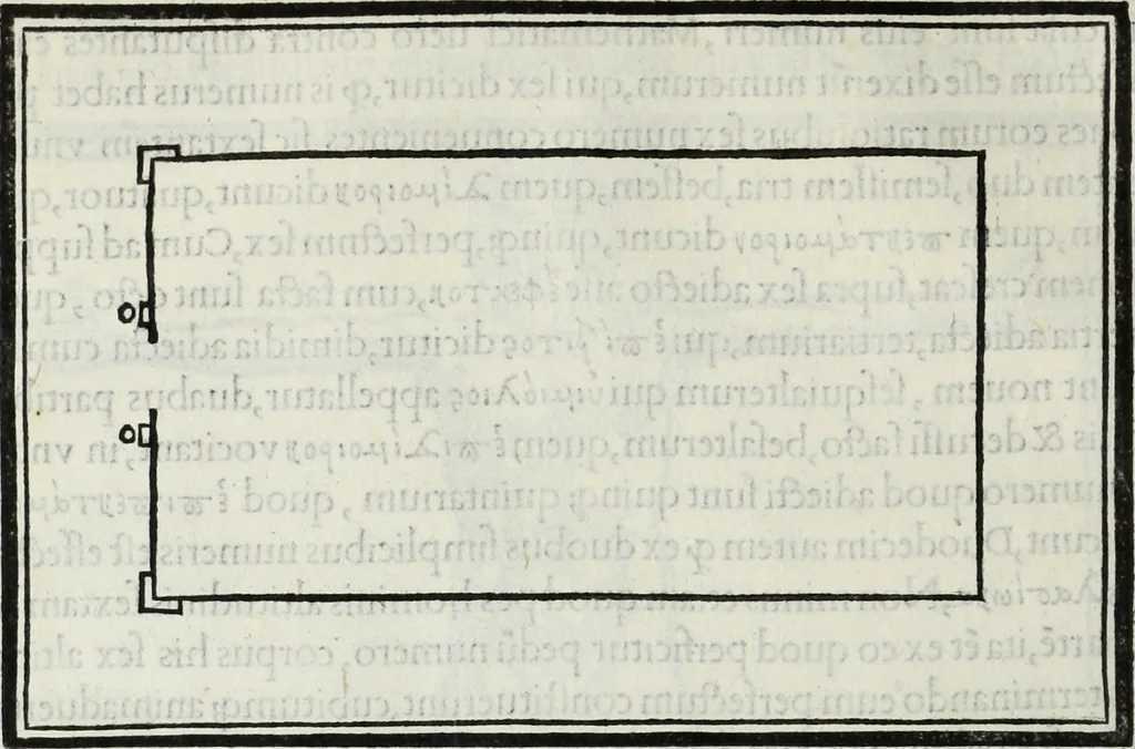 An illustration from M. Vitrvvivs per Iocvndvm solito castigatior factvs cvm figvris et tabvla vt iam legi et intelligi possit, 1511, leaf 57