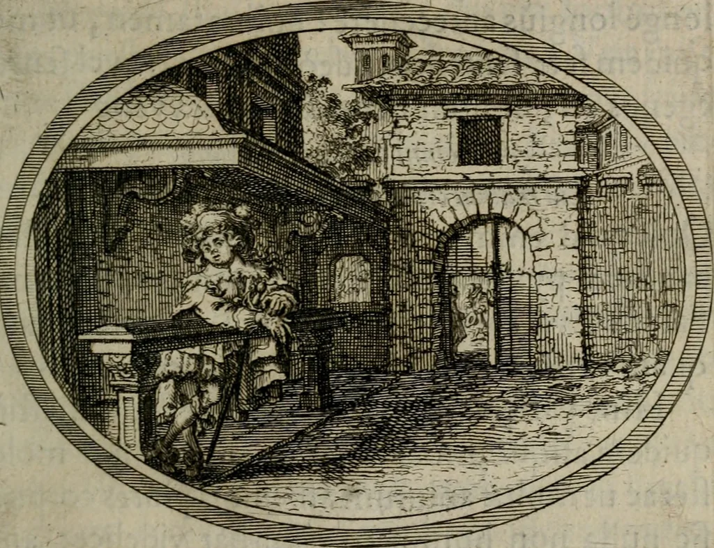 An illustration from Mvndi lapis lydivs, siue Vanitas per veritate falsi accusate & conuicta opera d. Antonii a Bvrgvndia .., 1639, leaf 108