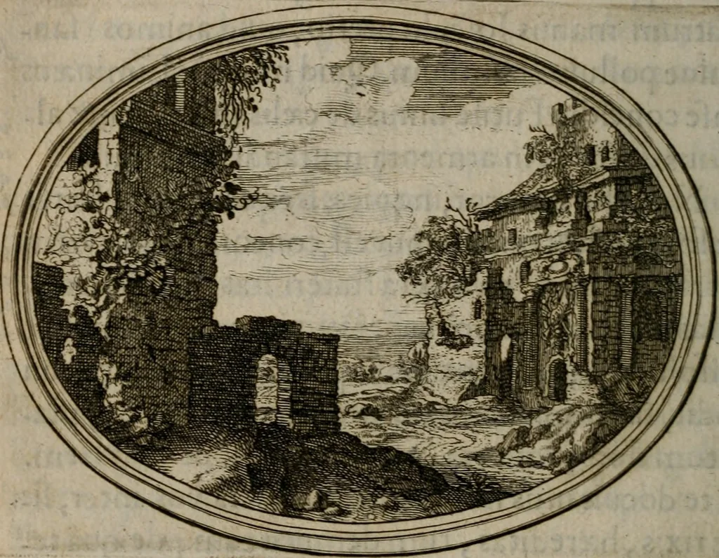 An illustration from Mvndi lapis lydivs, siue Vanitas per veritate falsi accusate & conuicta opera d. Antonii a Bvrgvndia .., 1639, leaf 163