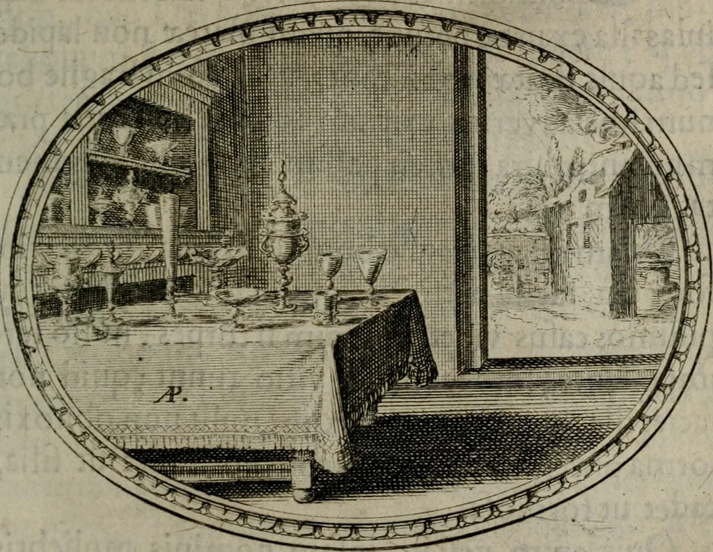 An illustration from Mvndi lapis lydivs, siue Vanitas per veritate falsi accusate & conuicta opera d. Antonii a Bvrgvndia .., 1639, leaf 174