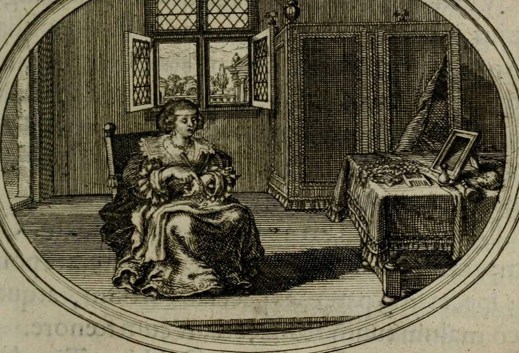 An illustration from Mvndi lapis lydivs, siue Vanitas per veritate falsi accusate & conuicta opera d. Antonii a Bvrgvndia .., 1639, leaf 180