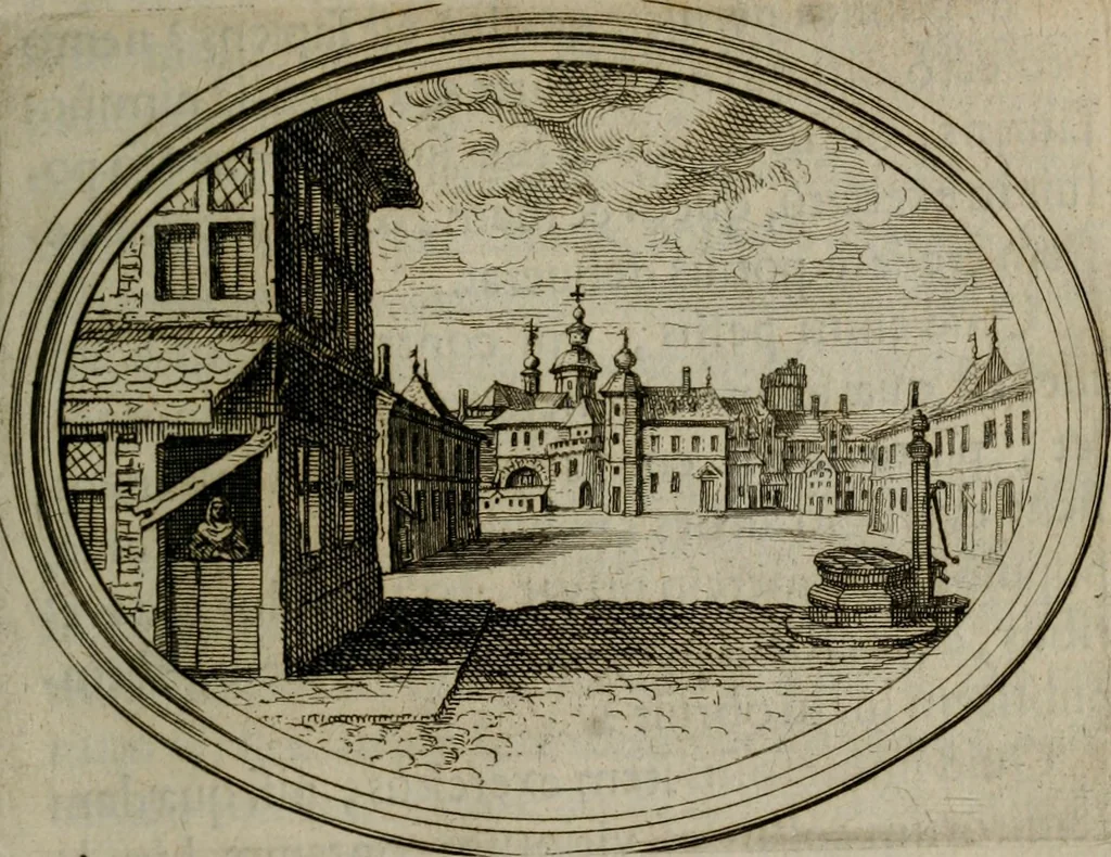 An illustration from Mvndi lapis lydivs, siue Vanitas per veritate falsi accusate & conuicta opera d. Antonii a Bvrgvndia .., 1639, leaf 220