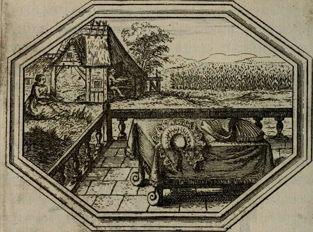 An illustration from Mvndi lapis lydivs, siue Vanitas per veritate falsi accusate & conuicta opera d. Antonii a Bvrgvndia .., 1639, leaf 231