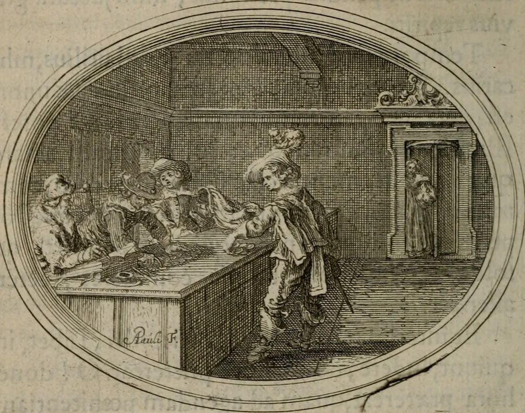 An illustration from Mvndi lapis lydivs, siue Vanitas per veritate falsi accusate & conuicta opera d. Antonii a Bvrgvndia .., 1639, leaf 89