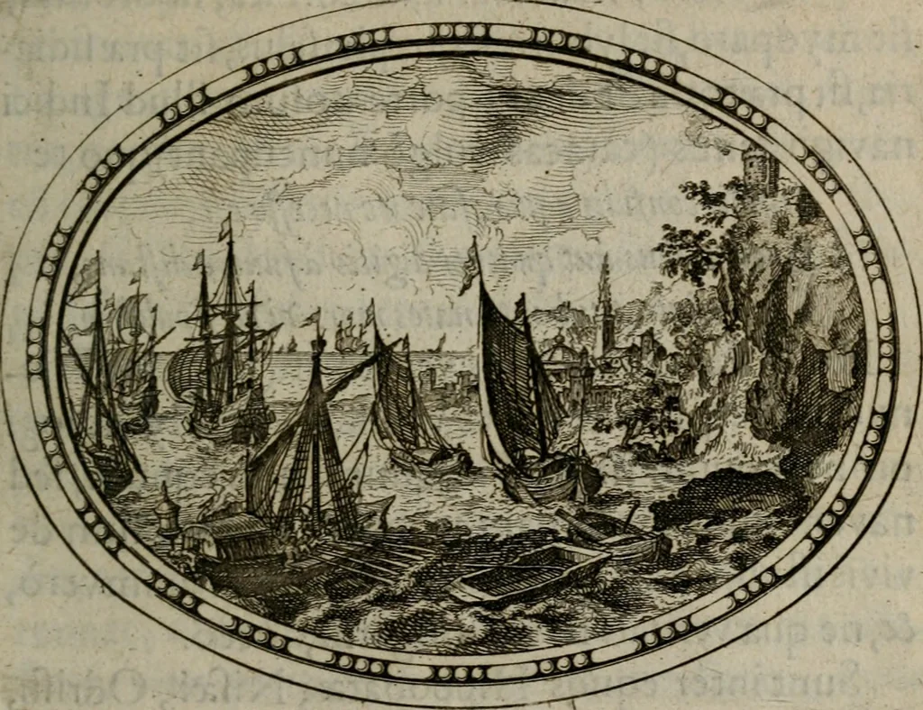 An illustration from Mvndi lapis lydivs, siue Vanitas per veritate falsi accusate & conuicta opera d. Antonii a Bvrgvndia .., 1639, leaf 94