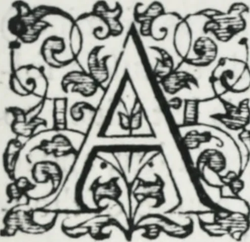 An illustration from A mvsicall consort of heavenly harmonie (compounded out of manie parts of musicke) called Churchyards charities, 1595, leaf 10