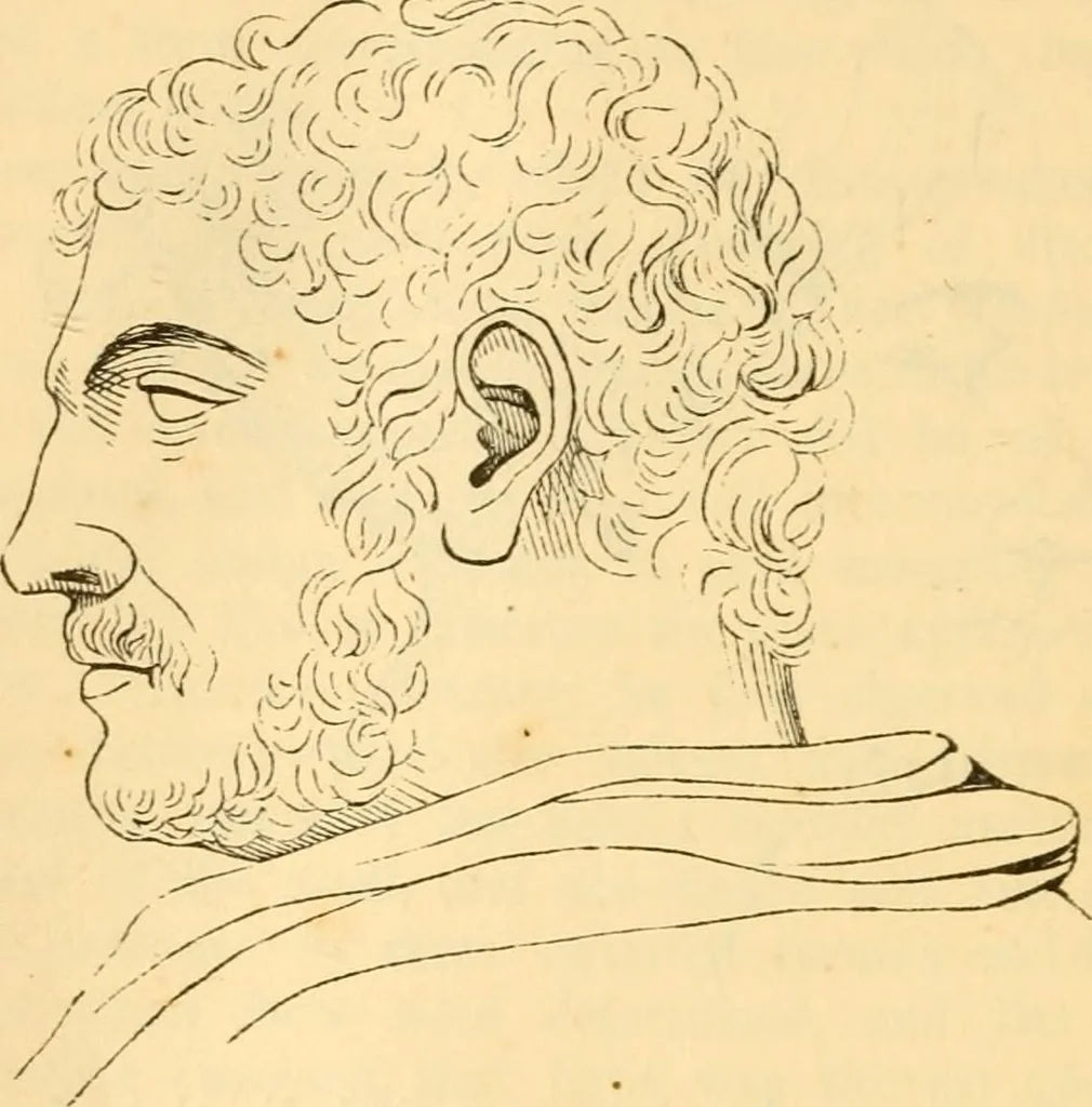 An illustration from My battle for life. The autobiography of a phrenologist, 1857, leaf 357