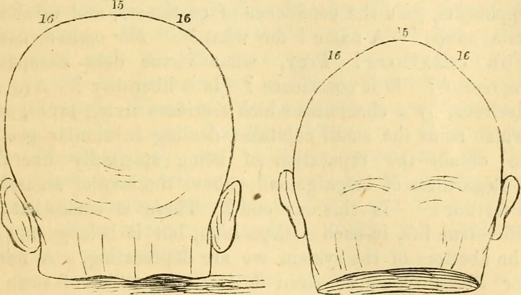 An illustration from My battle for life. The autobiography of a phrenologist, 1857, leaf 694