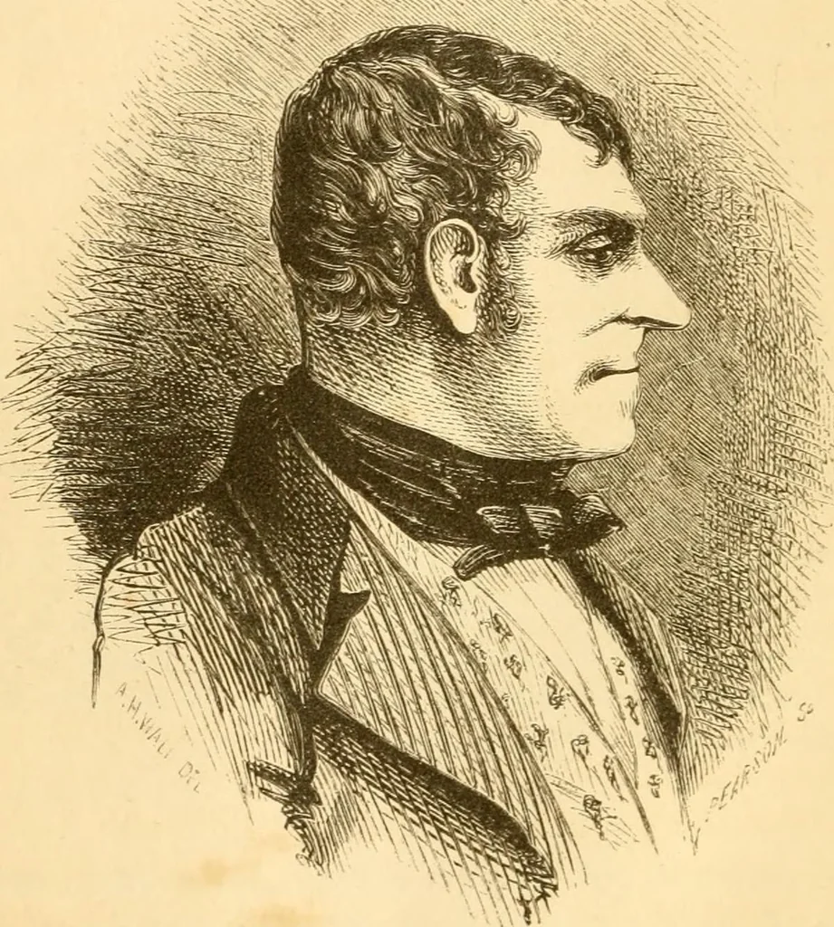An illustration from My battle for life. The autobiography of a phrenologist, 1857, leaf 79