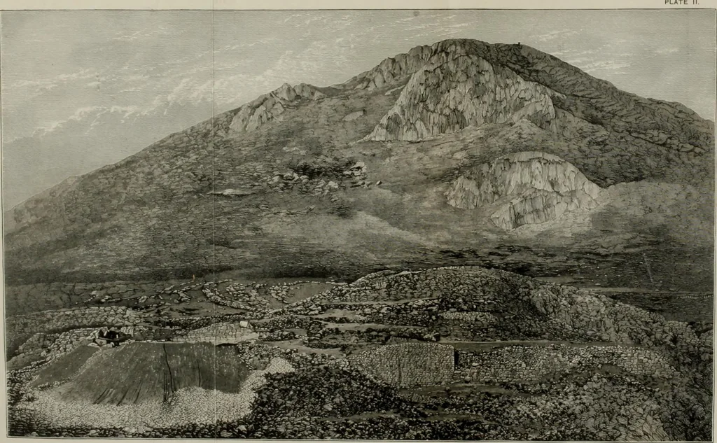 An illustration from Mycenae : a narrative of researches and discoveries at Mycenae and Tiryns, 1878, leaf 101