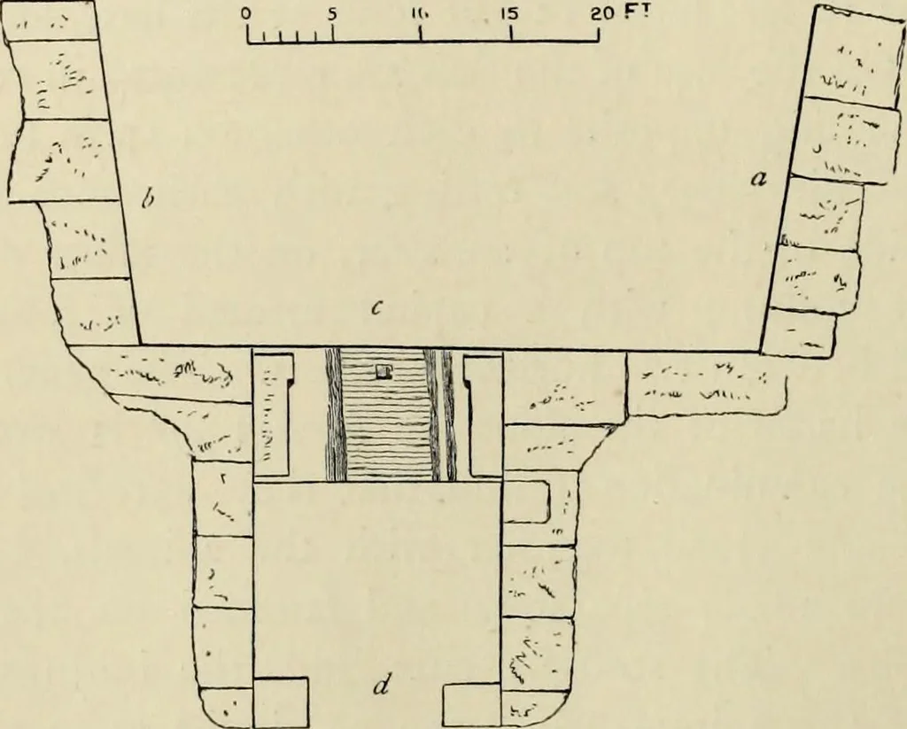 An illustration from Mycenae : a narrative of researches and discoveries at Mycenae and Tiryns, 1878, leaf 114