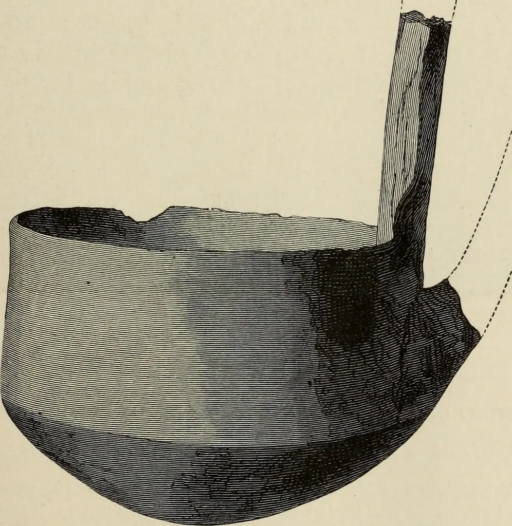 An illustration from Mycenae : a narrative of researches and discoveries at Mycenae and Tiryns, 1878, leaf 133