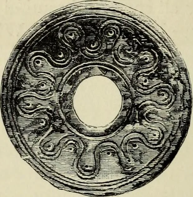 An illustration from Mycenae : a narrative of researches and discoveries at Mycenae and Tiryns, 1878, leaf 160