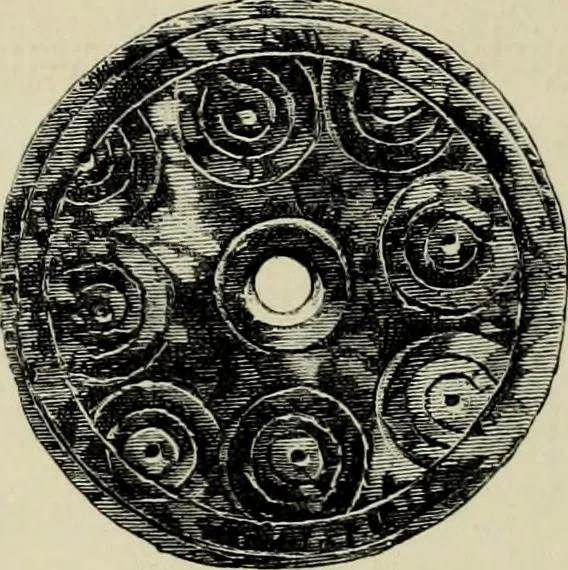 An illustration from Mycenae : a narrative of researches and discoveries at Mycenae and Tiryns, 1878, leaf 160