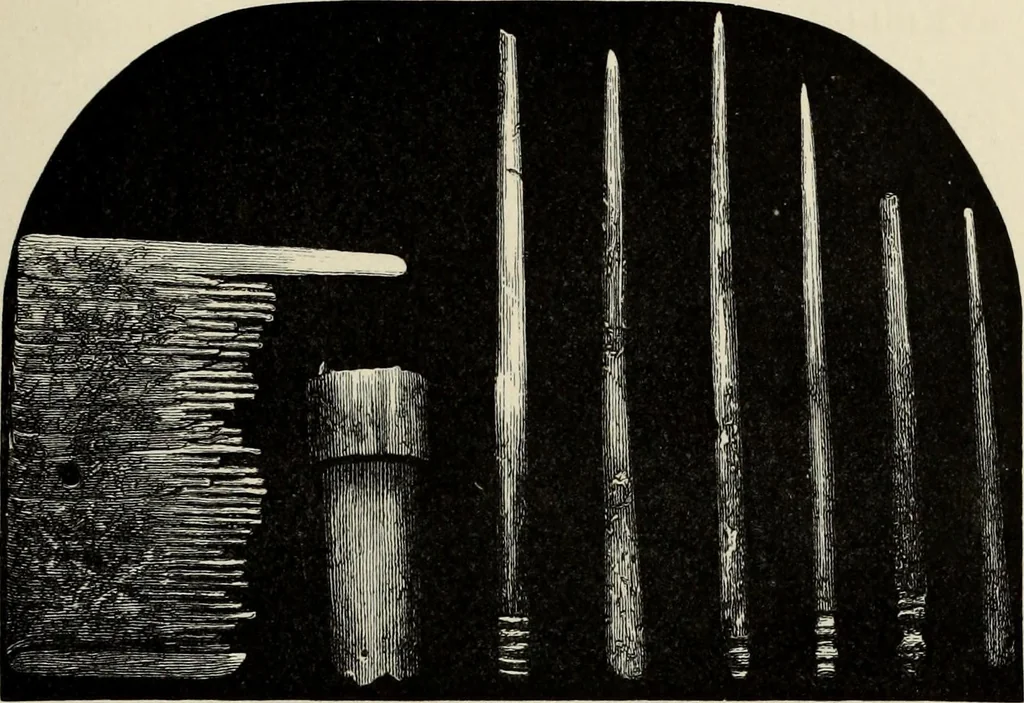 An illustration from Mycenae : a narrative of researches and discoveries at Mycenae and Tiryns, 1878, leaf 161