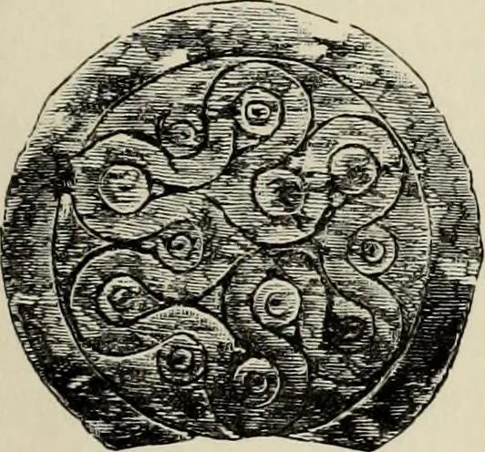 An illustration from Mycenae : a narrative of researches and discoveries at Mycenae and Tiryns, 1878, leaf 161
