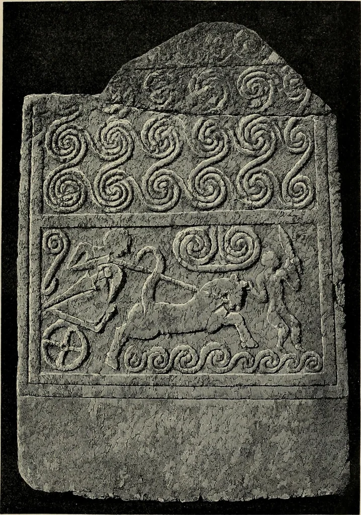 An illustration from Mycenae : a narrative of researches and discoveries at Mycenae and Tiryns, 1878, leaf 163