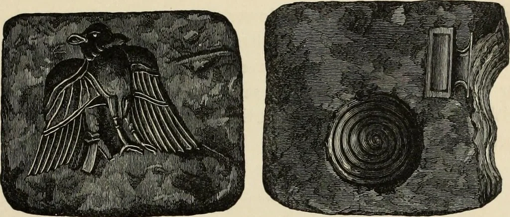 An illustration from Mycenae : a narrative of researches and discoveries at Mycenae and Tiryns, 1878, leaf 191
