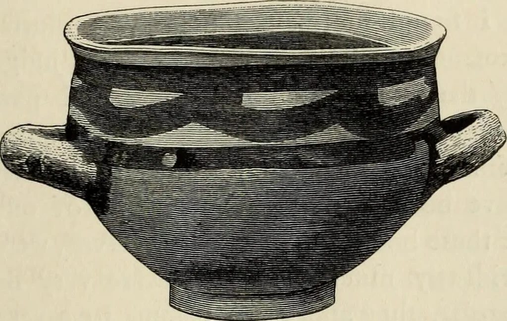 An illustration from Mycenae : a narrative of researches and discoveries at Mycenae and Tiryns, 1878, leaf 251