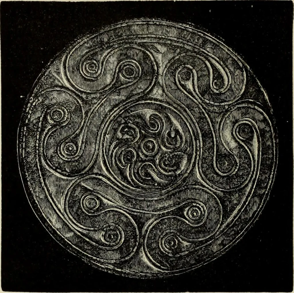 An illustration from Mycenae : a narrative of researches and discoveries at Mycenae and Tiryns, 1878, leaf 254
