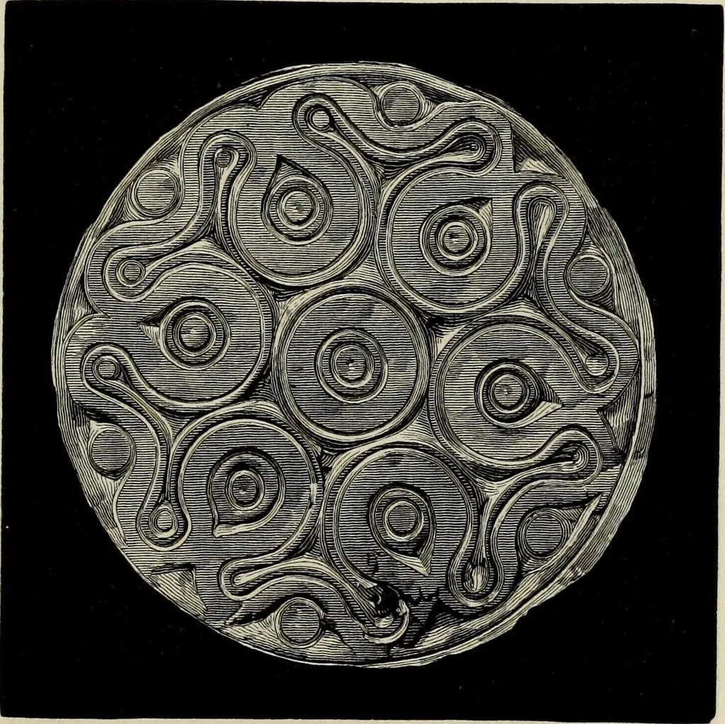 An illustration from Mycenae : a narrative of researches and discoveries at Mycenae and Tiryns, 1878, leaf 255