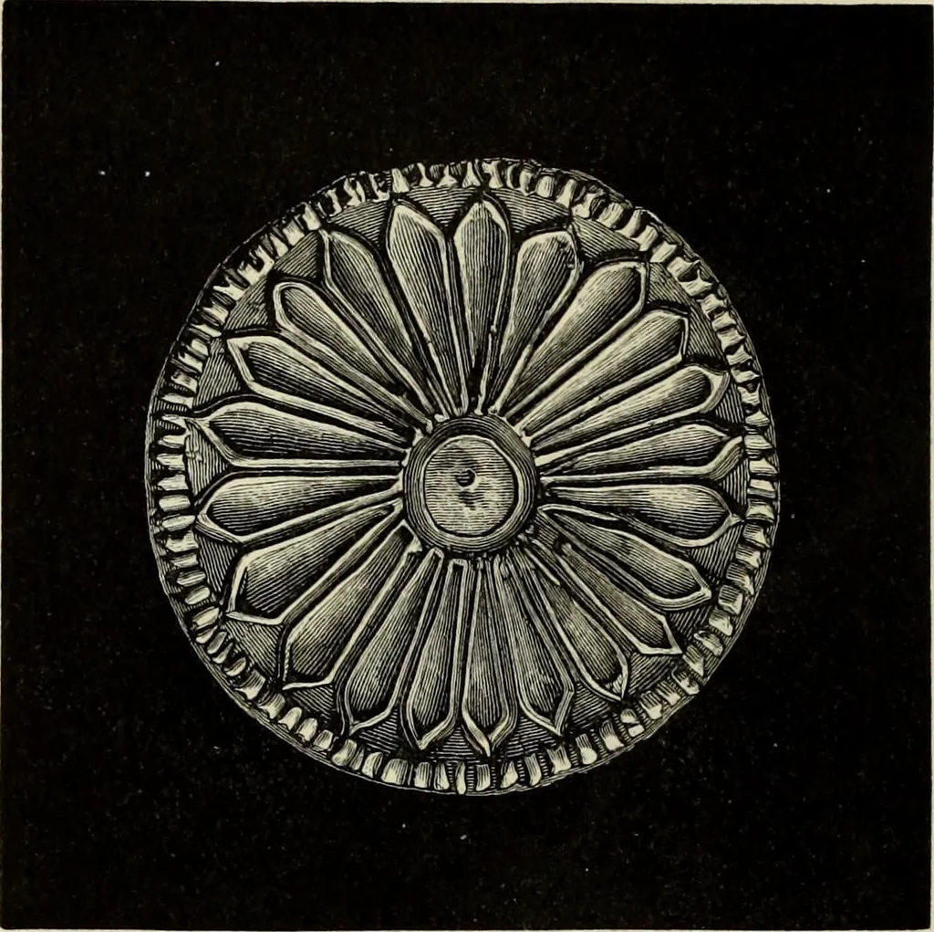 An illustration from Mycenae : a narrative of researches and discoveries at Mycenae and Tiryns, 1878, leaf 260