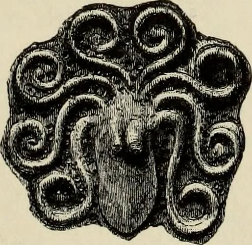 An illustration from Mycenae : a narrative of researches and discoveries at Mycenae and Tiryns, 1878, leaf 269