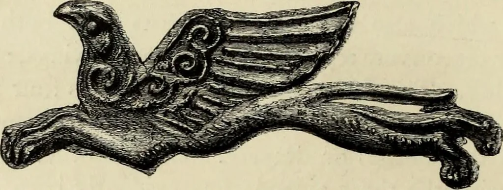 An illustration from Mycenae : a narrative of researches and discoveries at Mycenae and Tiryns, 1878, leaf 270
