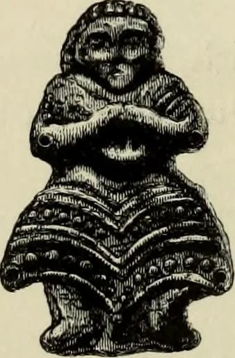 An illustration from Mycenae : a narrative of researches and discoveries at Mycenae and Tiryns, 1878, leaf 270
