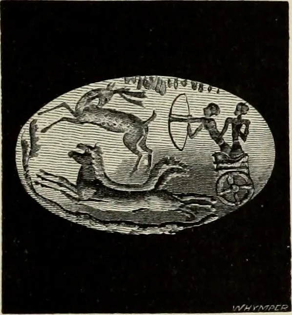 An illustration from Mycenae : a narrative of researches and discoveries at Mycenae and Tiryns, 1878, leaf 311