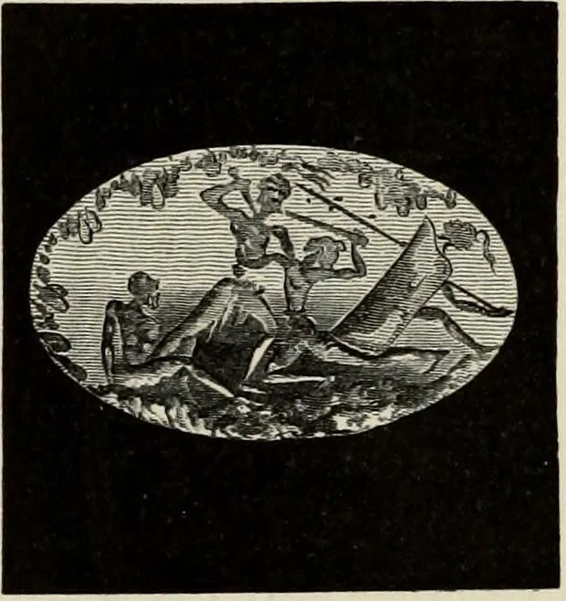 An illustration from Mycenae : a narrative of researches and discoveries at Mycenae and Tiryns, 1878, leaf 311