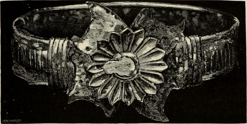 An illustration from Mycenae : a narrative of researches and discoveries at Mycenae and Tiryns, 1878, leaf 315
